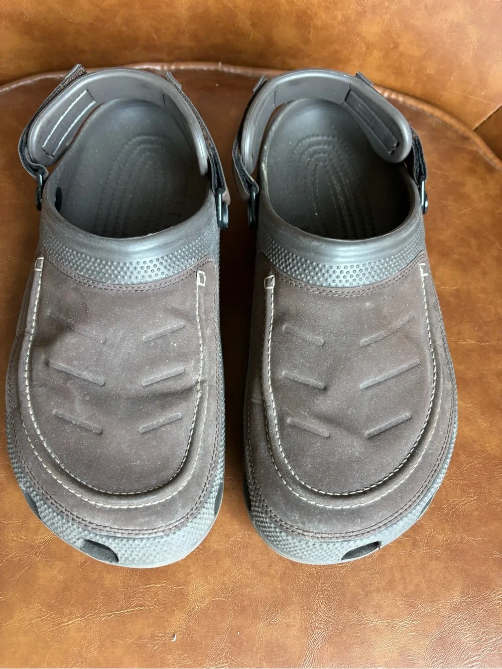 Crocs Yukon Vista Clogs Expresso Brown Comfort Slip On Men’s 11